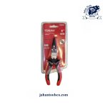 دم باریک 6 اینچ توسن مدل T6301 با دسته مشکی و قرمز و فک باریک