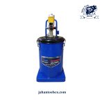 گریس پمپ بادی صنعتی ۳۰ کیلویی وافو مدل RH-5451F با چرخ گردان و فشارسنج