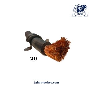 کابل پرو نیوتن جوشکاری سایز 20 با هادی افشان مسی و روکش مشکی در ابزار جهان زمانی شیراز