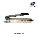 گریس پمپ دستی ۴۰۰ سی‌سی آیرون مکس مدل IM-G503 با بدنه استیل کروم و دسته ارگونومیک