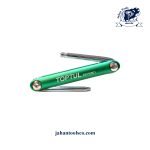 آچار آلن ستاره ای چاقویی تاپتول 801