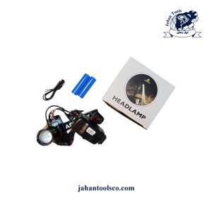 چراغ قوه شارژی دو باطری T-62-2