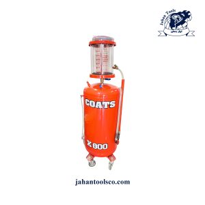 ساکشن روغن بادی Coats X800 مخزن چرخ دار
