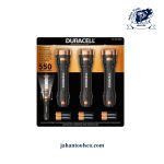 چراغ قوه 550 لومن دوراسل LED پک 3 عددی