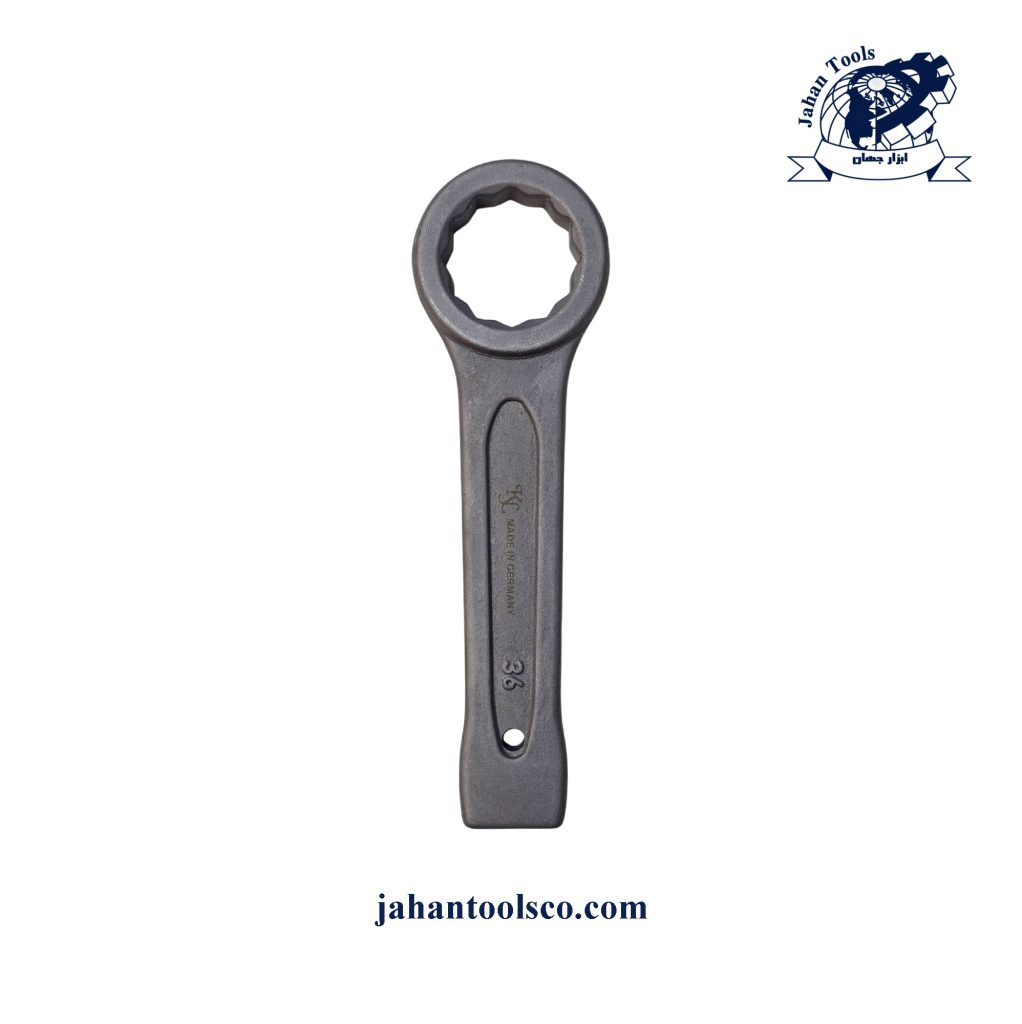 آچار یکسر رینگی چکش خور KF سایز 36 ساخت آلمان