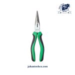 دم باریک 8 اینچ تاپتول مدل DFBB2208 با دسته سبز و مشکی و فک باریک