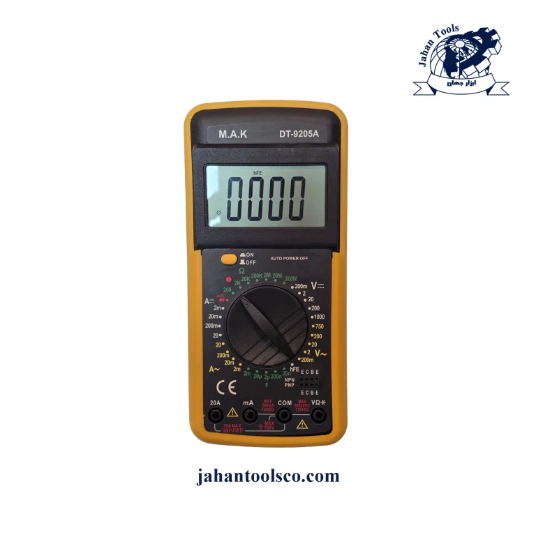 مولتی متر دیجیتال DT-9205A